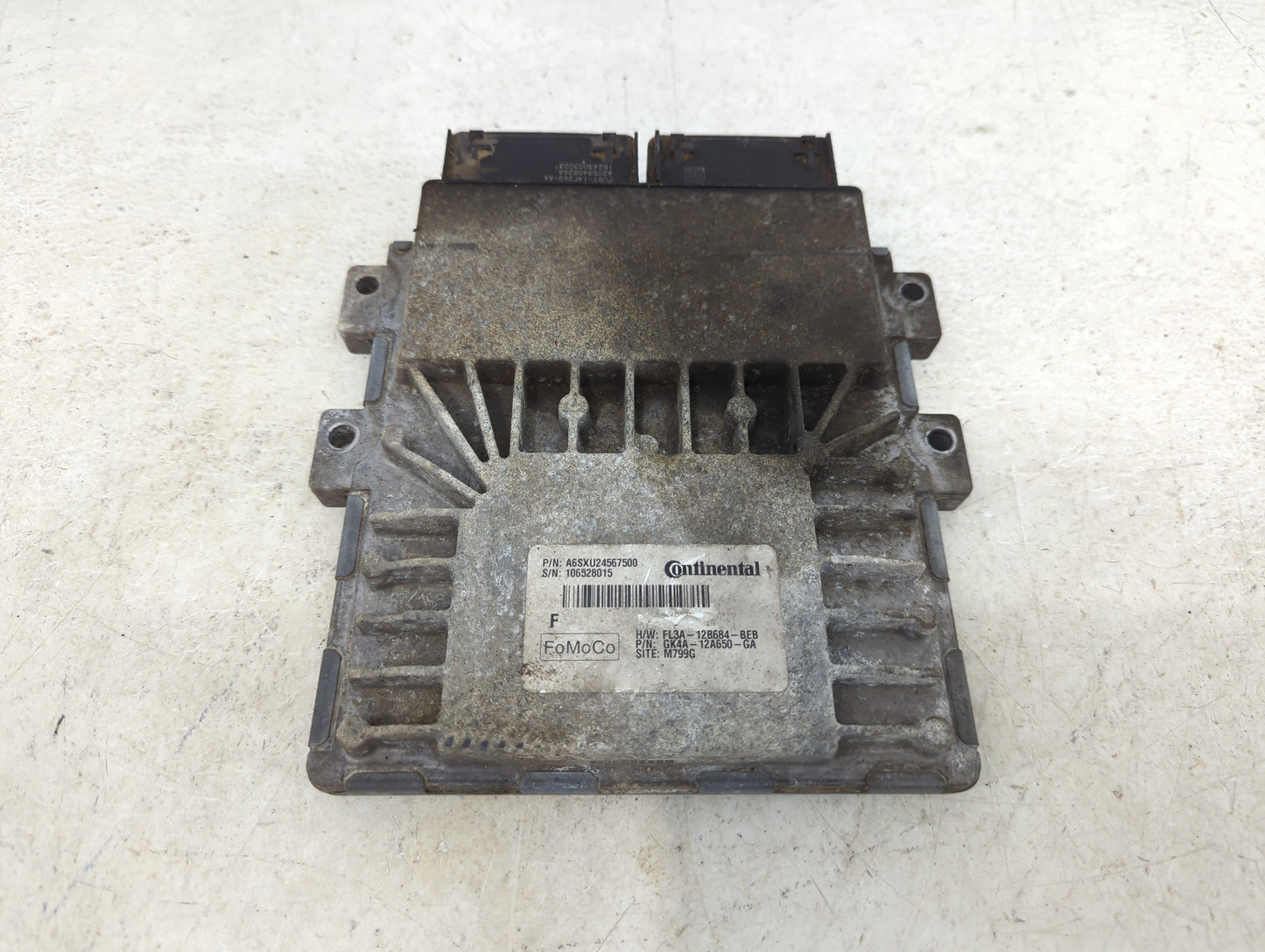 2016 Ford Transit 250 PCM Engine Control Computer ECU ECM PCU OEM P/N:GK4A-12A650-GA FL3A-12B684-BEB, A6SXU24567500 Fits OEM