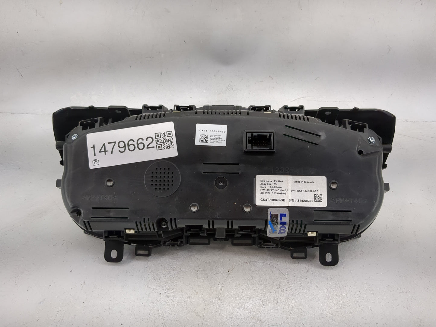 2016 Ford Transit 250 Instrument Cluster Speedometer Gauges P/N:CK4T-10849-SB CK4T-14C226-AA, CK4T-14C026-EB Miles: Fits OEM