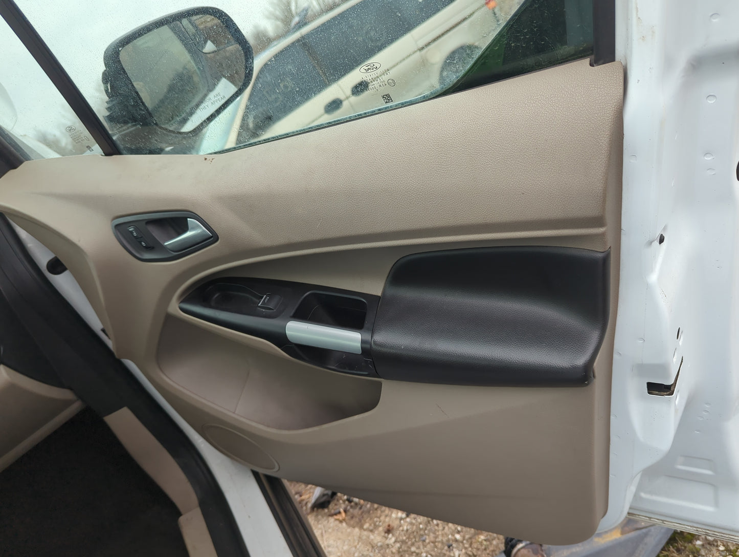 2016 Ford Transit Connect Front Right Passenger Interior Door Panel Trim - Oemusedautoparts1.com