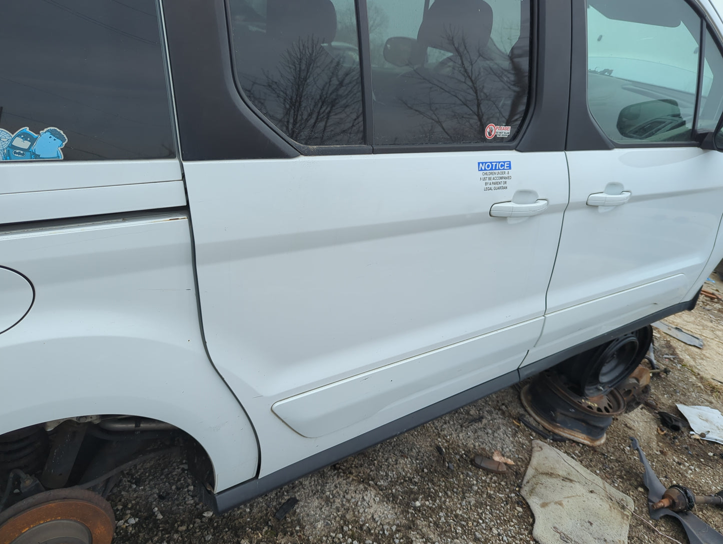 2014-2021 Ford Transit Connect Passenger Rear Door Oem - Oemusedautoparts1.com