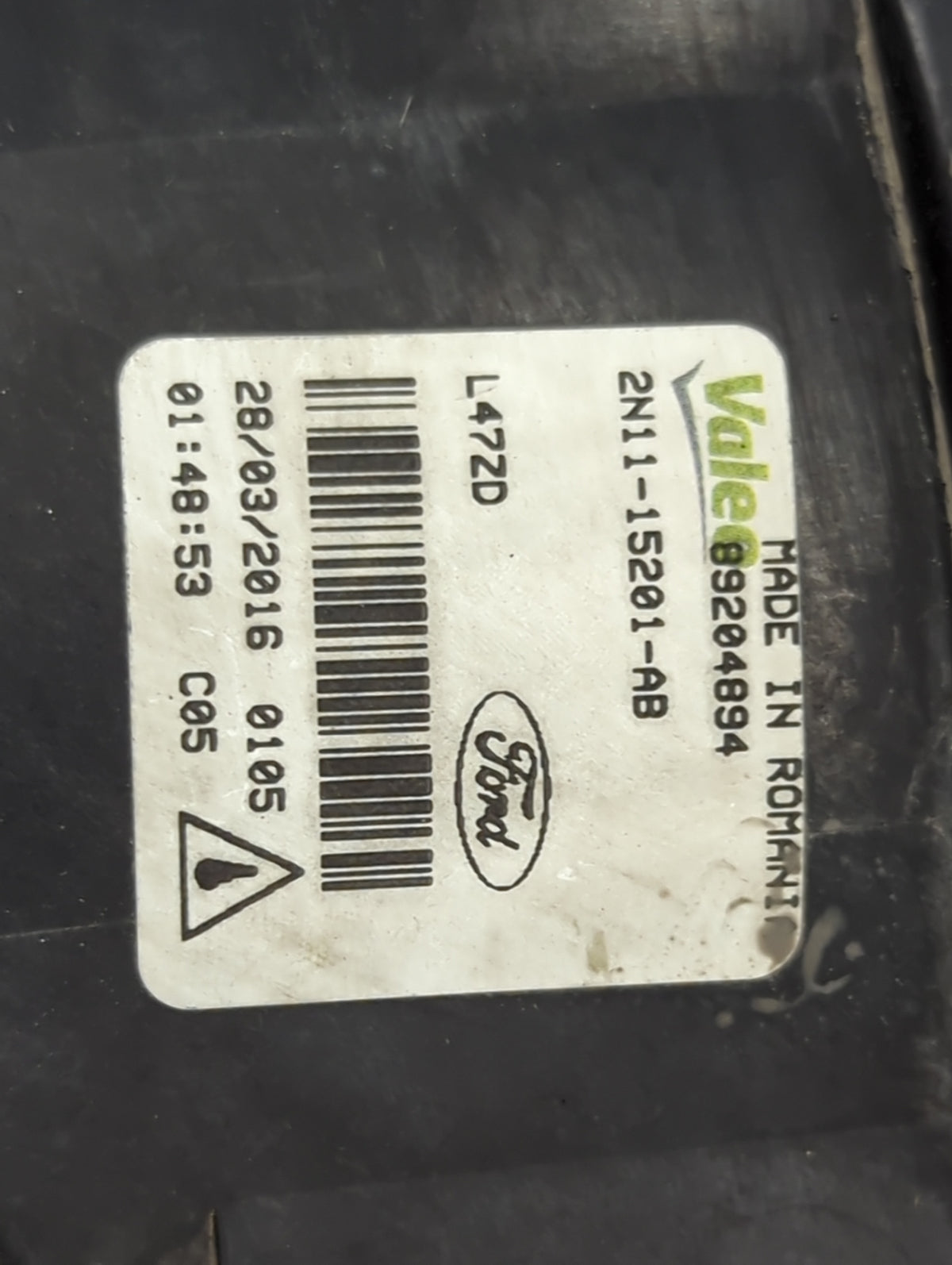 2011-2022 Ford Transit Connect Driver Left Oem Fog Light Lamp Black - Oemusedautoparts1.com