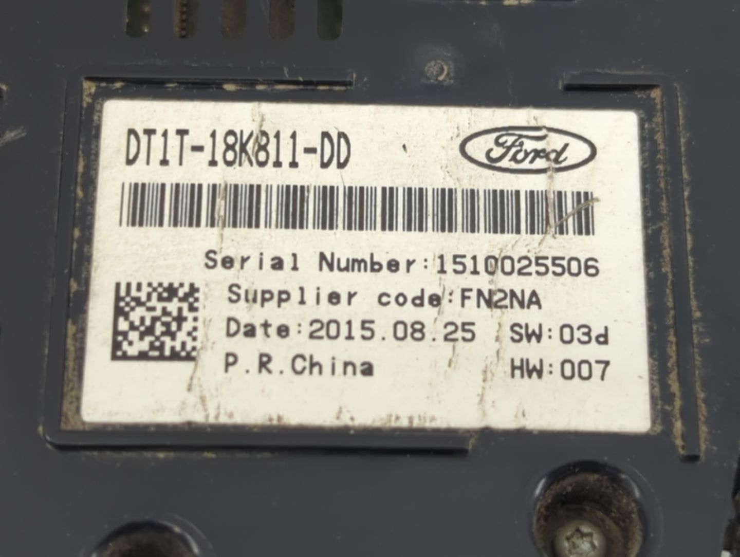 2016 Ford Transit Connect Radio Control Panel - Oemusedautoparts1.com