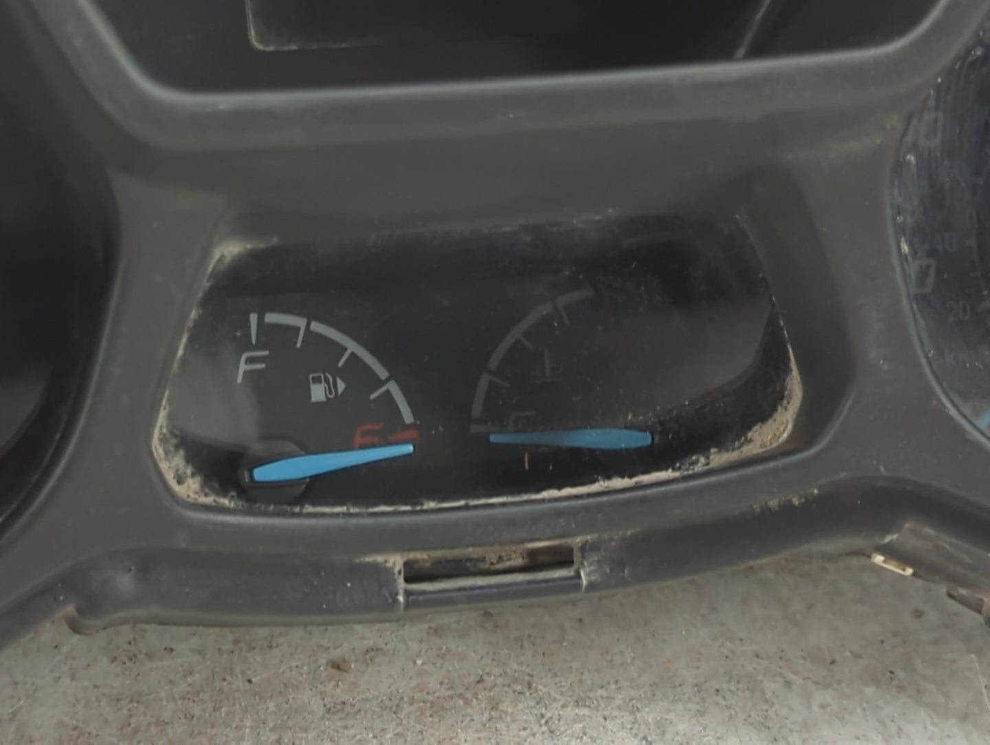 2016 Ford Transit Connect Instrument Cluster Speedometer Gauges P/N:FT1T-10849-SF Miles: Fits OEM Used Auto Parts - Oemuseda