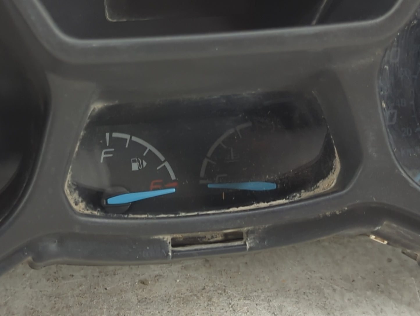 2016 Ford Transit Connect Instrument Cluster Speedometer Gauges P/N:FT1T-10849-SF Miles: Fits OEM Used Auto Parts - Oemuseda