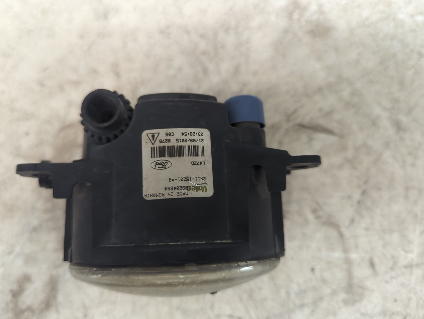2016 Ford Transit Connect Passenger Right Oem Front Light Lamp Black - Oemusedautoparts1.com