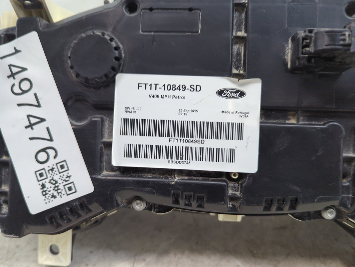 2016-2018 Ford Transit Connect Instrument Cluster Speedometer Gauges P/N:FT1T-10849-SD FT1T10849SD Miles: Fits Fits 2016 201