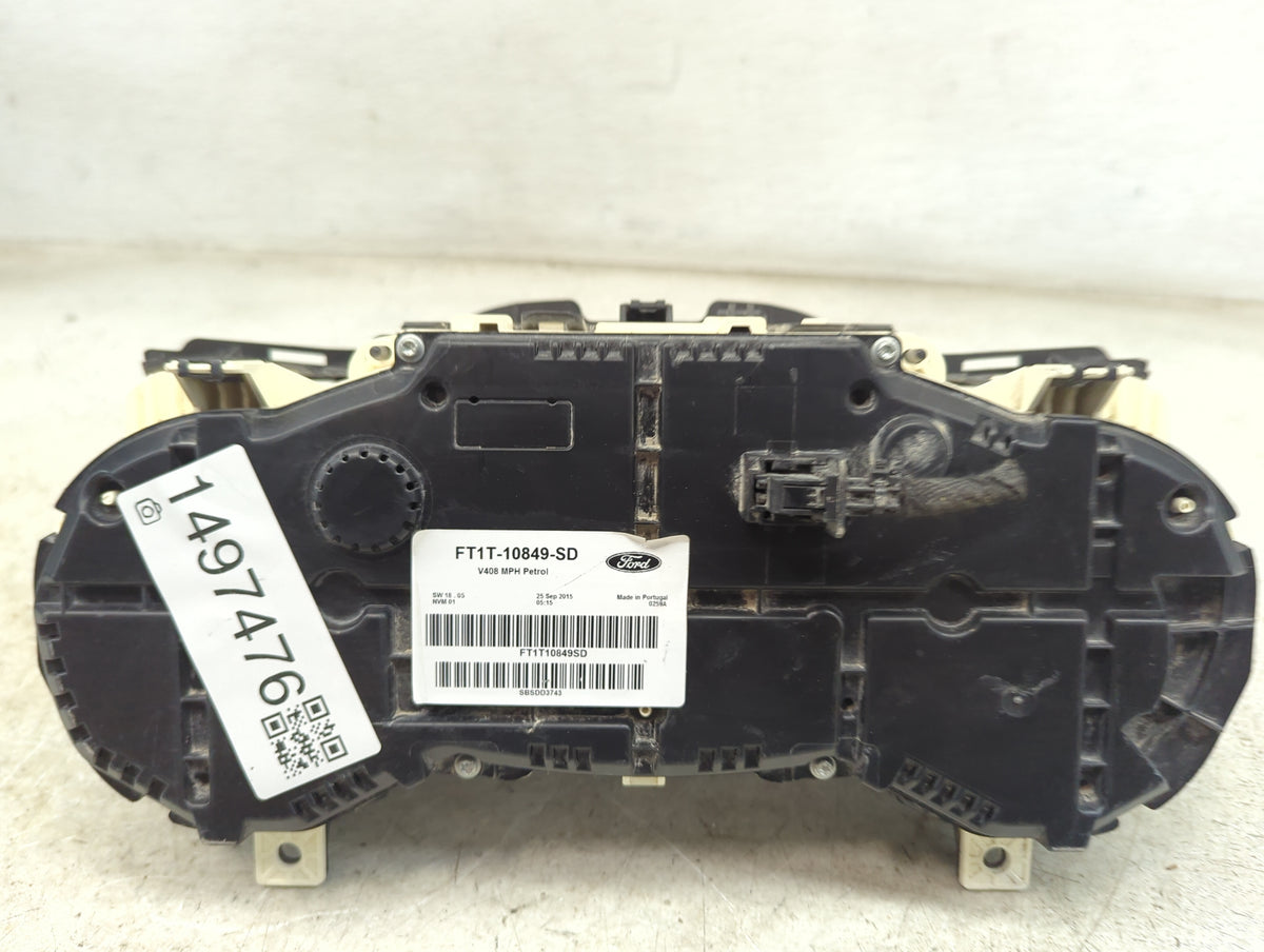 2016-2018 Ford Transit Connect Instrument Cluster Speedometer Gauges P/N:FT1T-10849-SD FT1T10849SD Miles: Fits Fits 2016 201