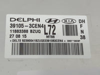 2017 Genesis G80 PCM Engine Control Computer ECU ECM PCU OEM P/N:39105-3CEN4 Fits Fits 2015 2016 OEM Used Auto Parts - Oemus