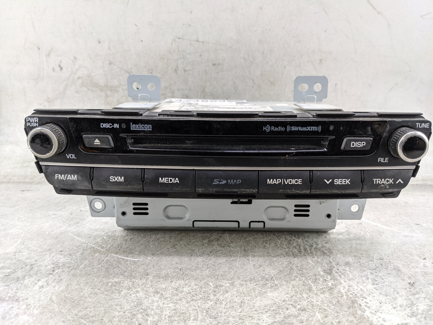 2016 Genesis Genesis Radio AM FM Cd Player Receiver Replacement P/N:96560-B1PG0 LND25G0ENDH, YZP-RBDAG332A, 7414A-RBDAG332A 