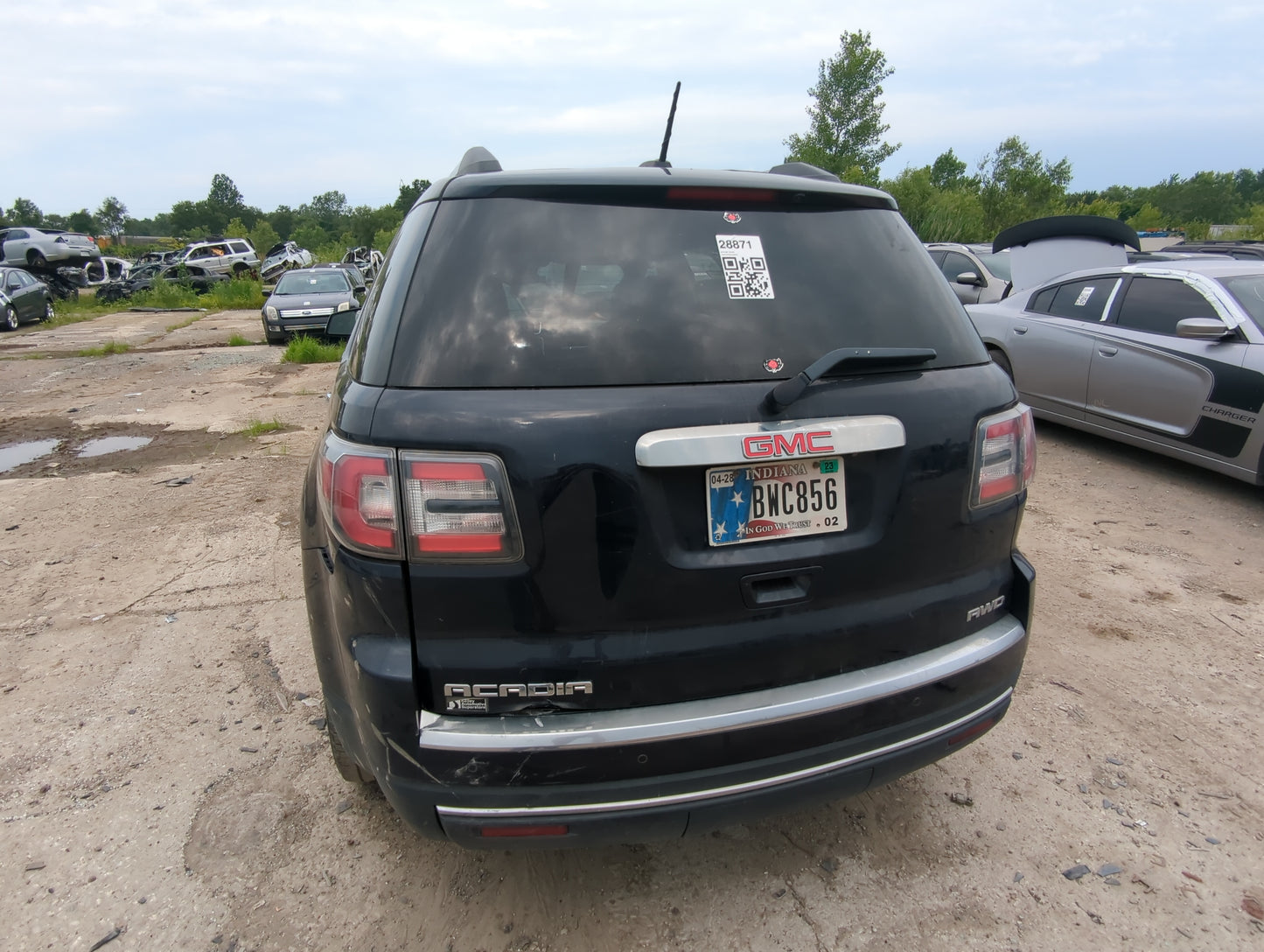 2013-2017 Gmc Acadia Trunk/decklid/hatch/tailgate Oem - Oemusedautoparts1.com
