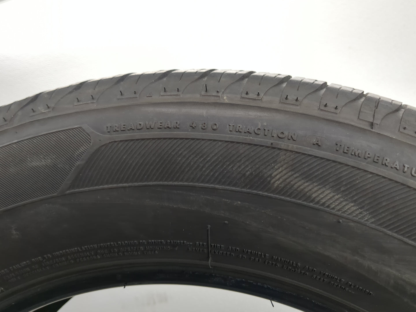 Used Tire 235/65R17 FIRESTONE ALL SEASON 104T - Tread Depth 7/32 - Oemusedautoparts1.com