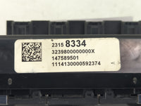 2013-2017 Gmc Acadia Climate Control Module Temperature AC/Heater Replacement P/N:23158334 3239800000000X Fits OEM Used Auto