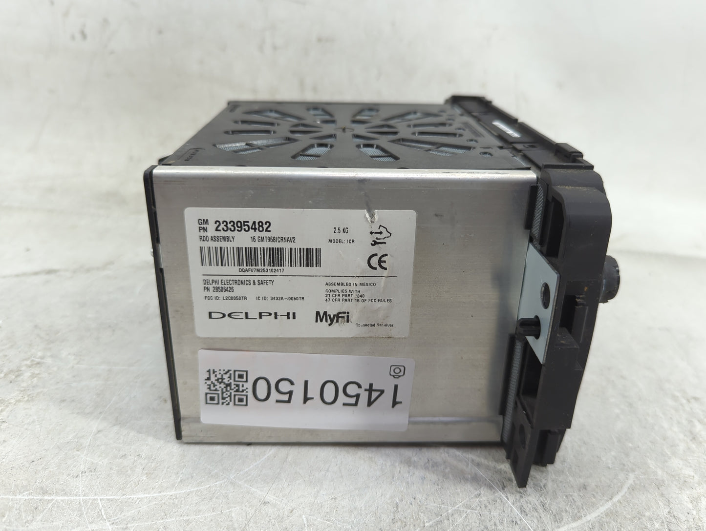 2015-2016 Gmc Acadia Radio AM FM Cd Player Receiver Replacement P/N:23395482 Fits Fits 2015 2016 OEM Used Auto Parts - Oemus
