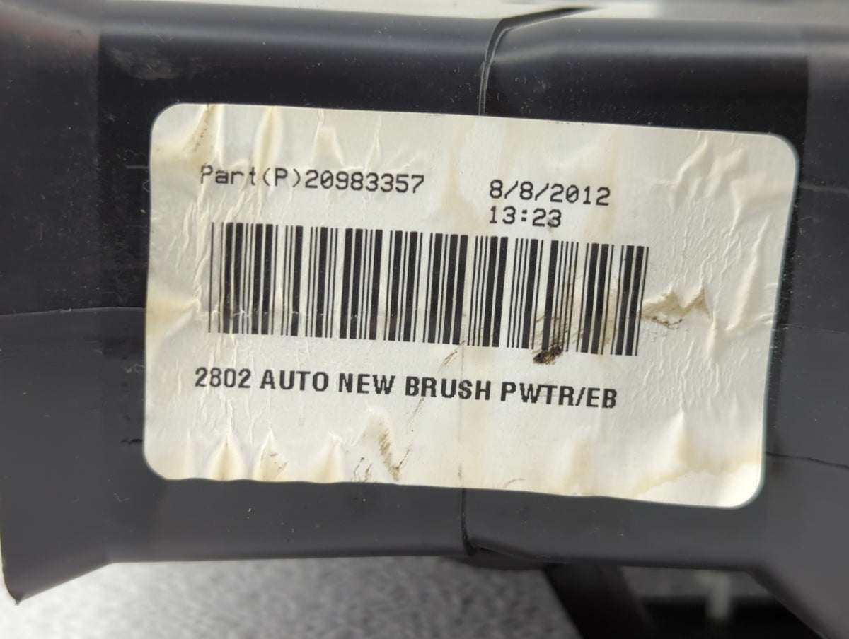 2016 Gmc Acadia CENTER DASH VENTS Black - Oemusedautoparts1.com