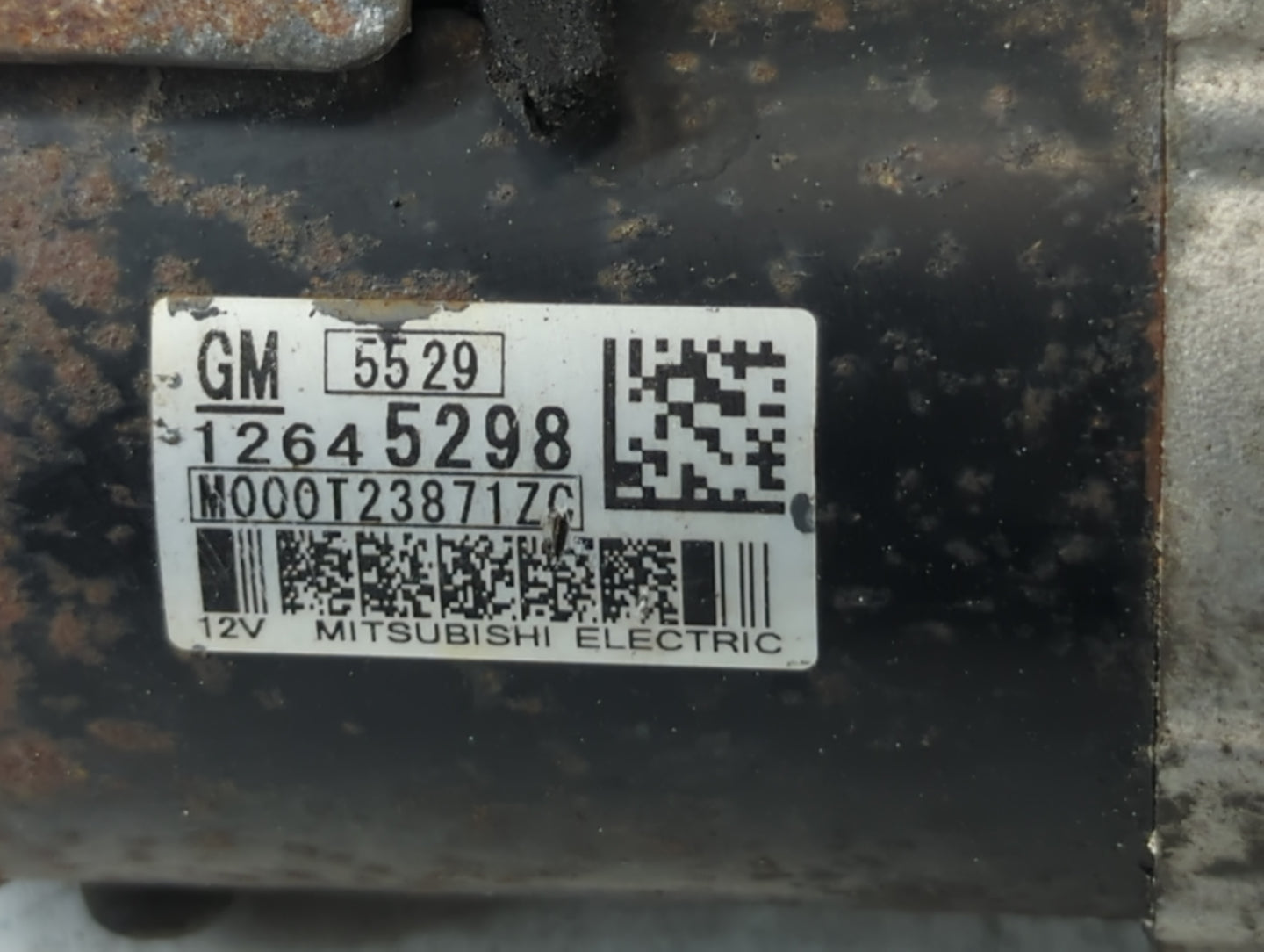 2016 Gmc Acadia Car Starter Motor Solenoid OEM P/N:12645298 Fits OEM Used Auto Parts - Oemusedautoparts1.com