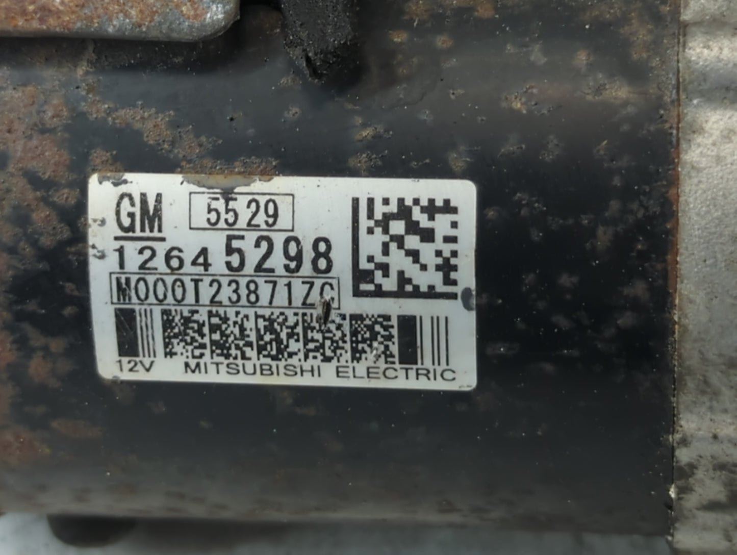2016 Gmc Acadia Car Starter Motor Solenoid OEM P/N:12645298 Fits OEM Used Auto Parts - Oemusedautoparts1.com