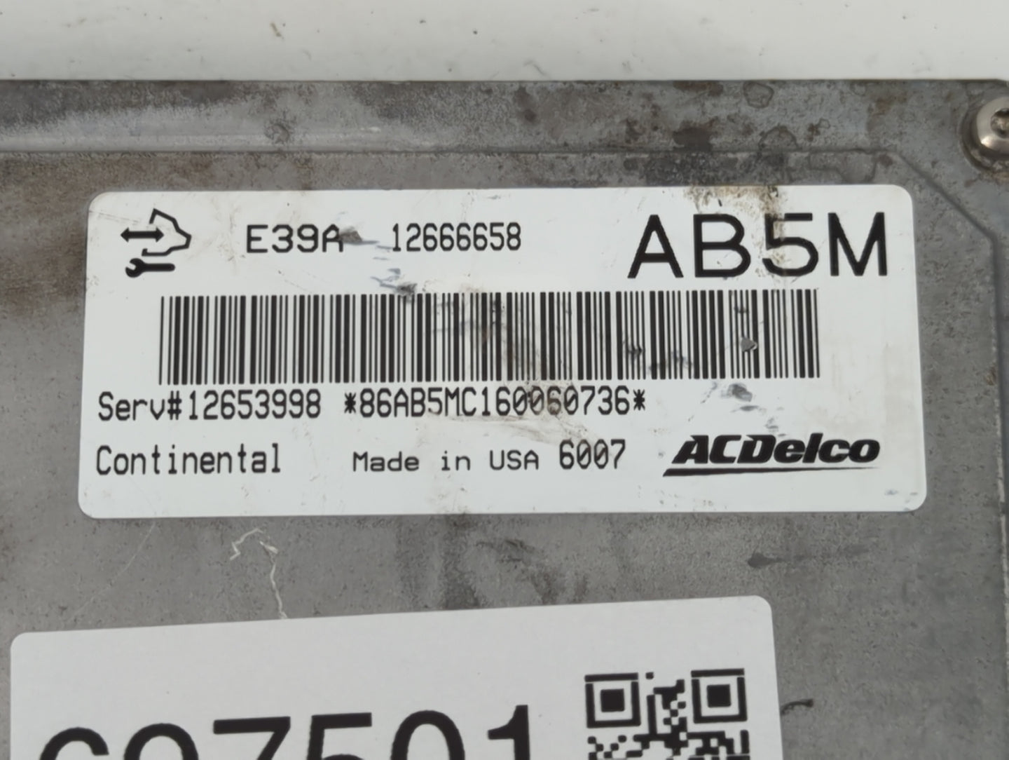 2013-2016 Gmc Acadia PCM Engine Control Computer ECU ECM PCU OEM P/N:12653998 12666658 Fits Fits 2013 2014 2015 2016 OEM Use