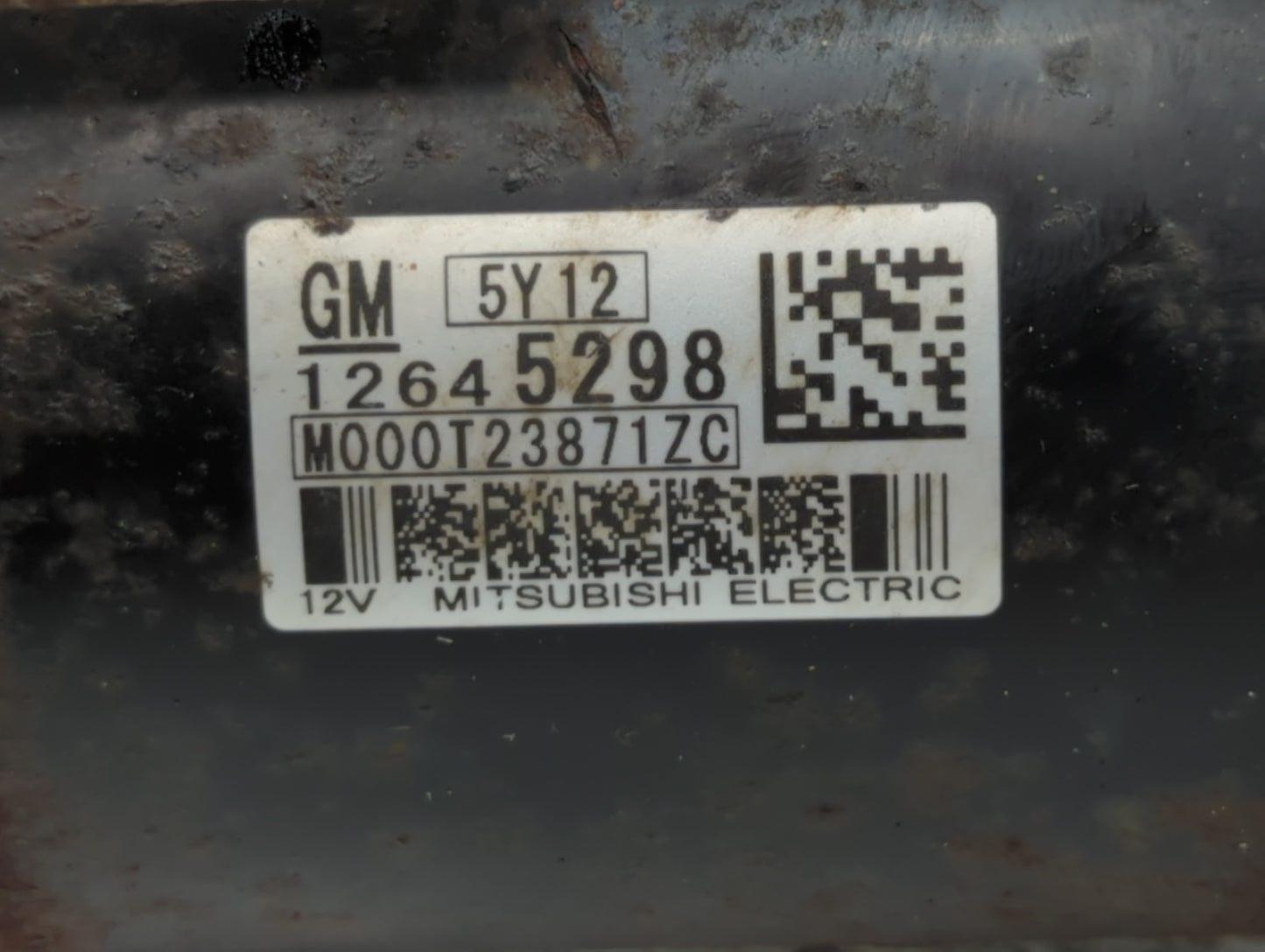2007-2017 Gmc Acadia Car Starter Motor Solenoid OEM P/N:1264 5298 Fits OEM Used Auto Parts - Oemusedautoparts1.com