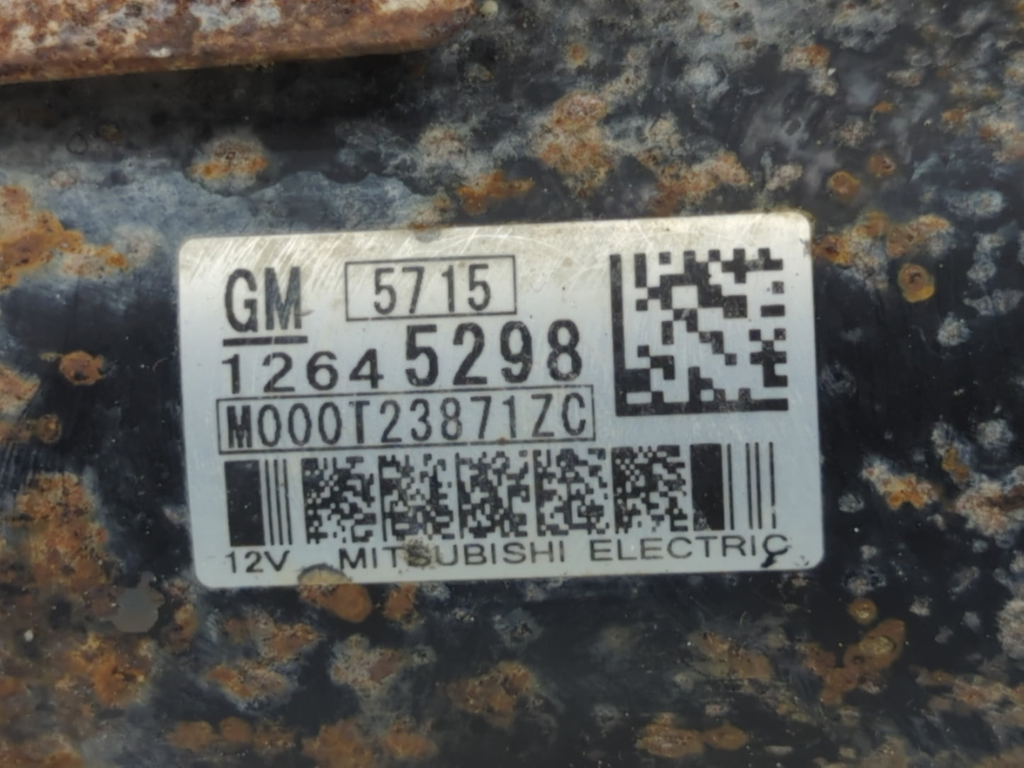 2007-2017 Gmc Acadia Car Starter Motor Solenoid OEM P/N:M000T23871ZC 12645298 Fits OEM Used Auto Parts - Oemusedautoparts1.c