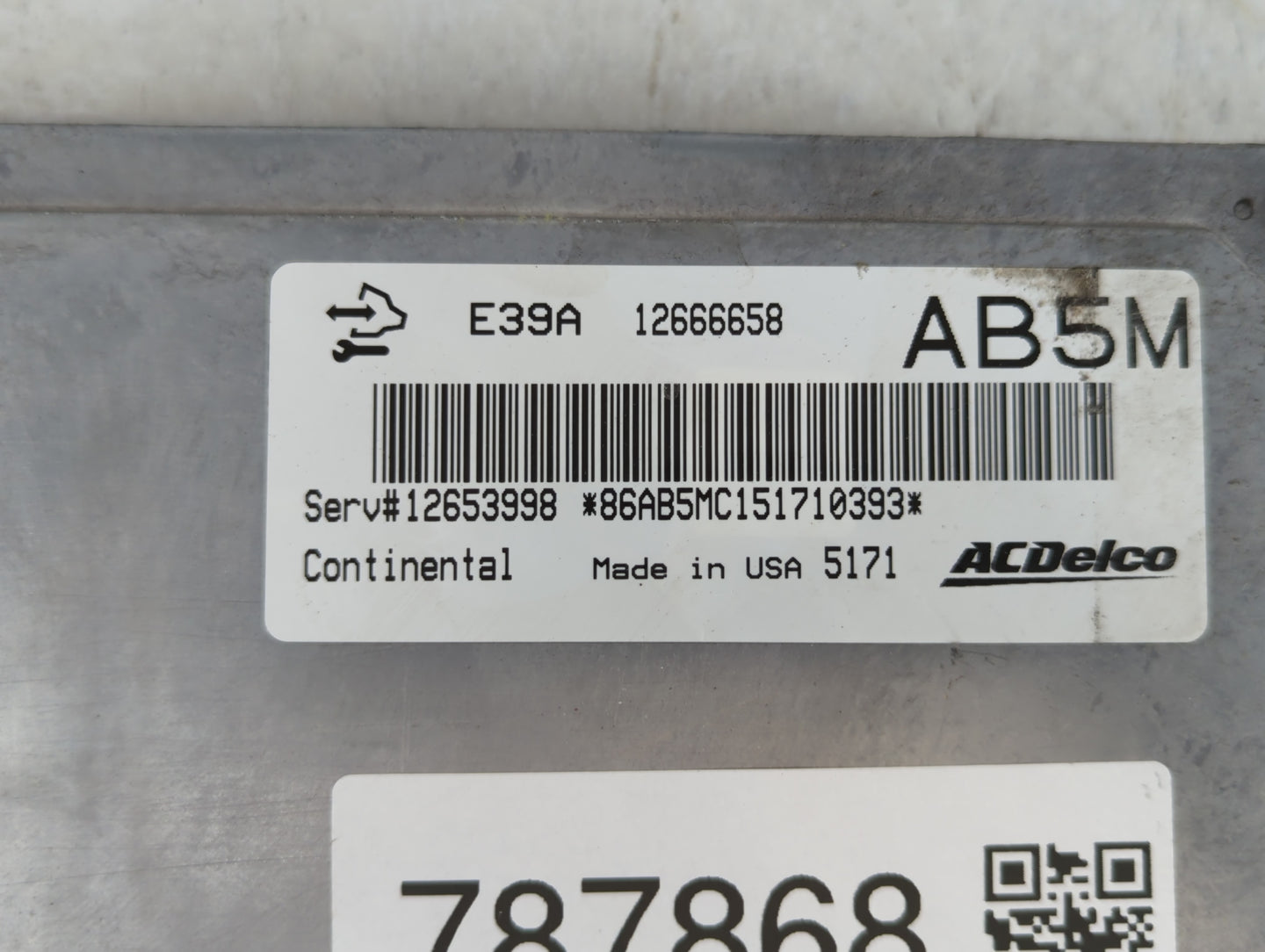 2013-2016 Gmc Acadia PCM Engine Control Computer ECU ECM PCU OEM P/N:12666658 Fits Fits 2013 2014 2015 2016 OEM Used Auto Pa