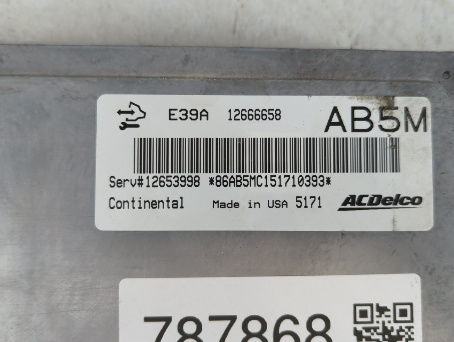 2013-2016 Gmc Acadia PCM Engine Control Computer ECU ECM PCU OEM P/N:12666658 Fits Fits 2013 2014 2015 2016 OEM Used Auto Pa