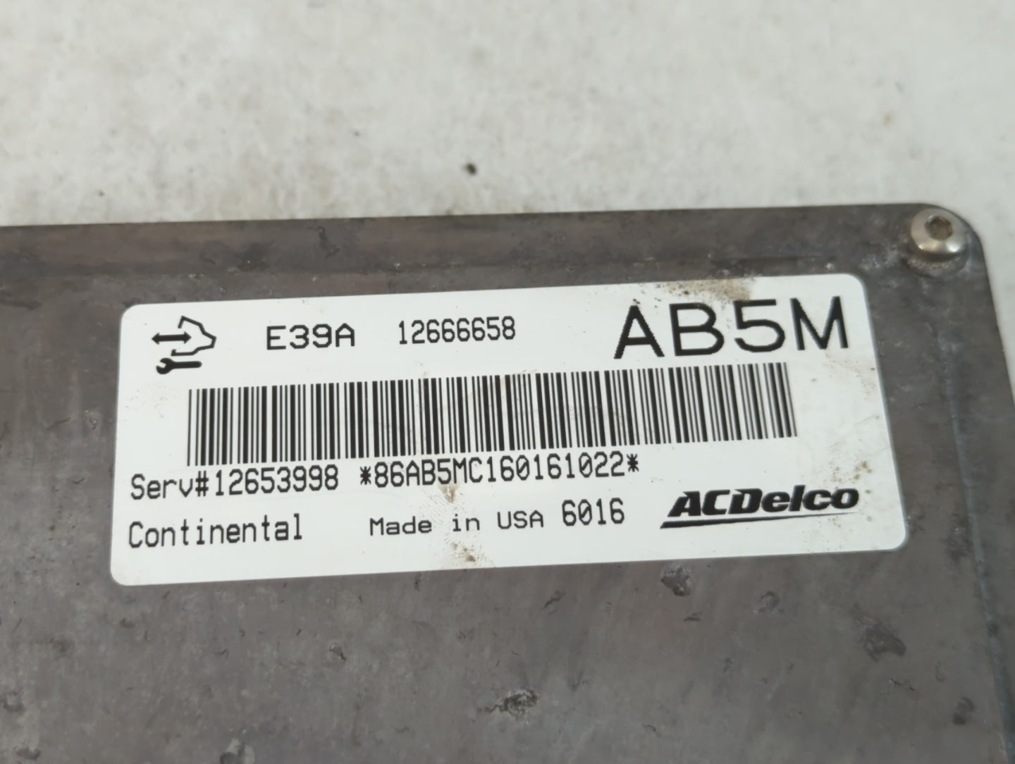 2013-2016 Gmc Acadia PCM Engine Control Computer ECU ECM PCU OEM P/N:12653998 12666658 Fits Fits 2013 2014 2015 2016 OEM Use
