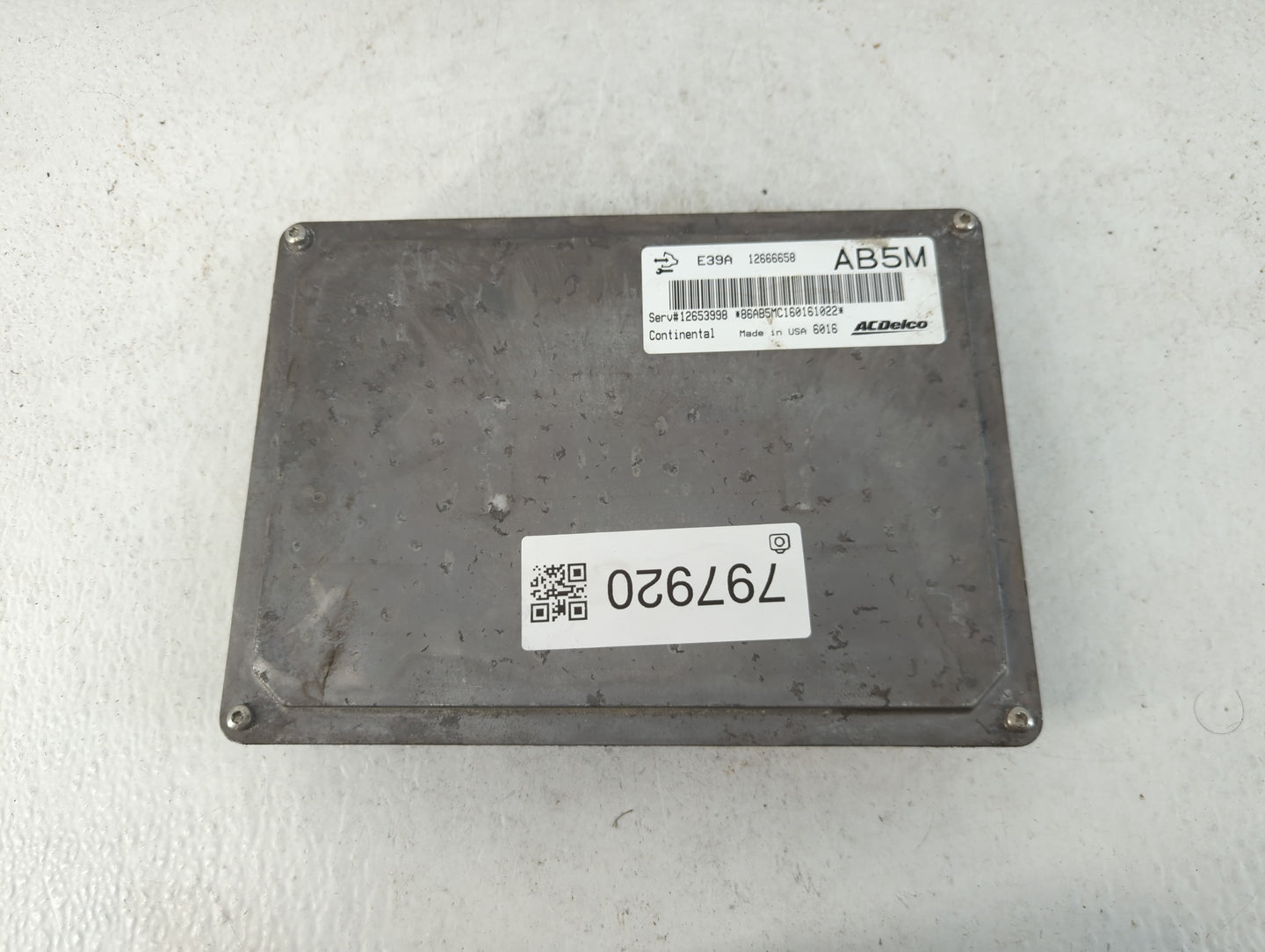 2013-2016 Gmc Acadia PCM Engine Control Computer ECU ECM PCU OEM P/N:12653998 12666658 Fits Fits 2013 2014 2015 2016 OEM Use