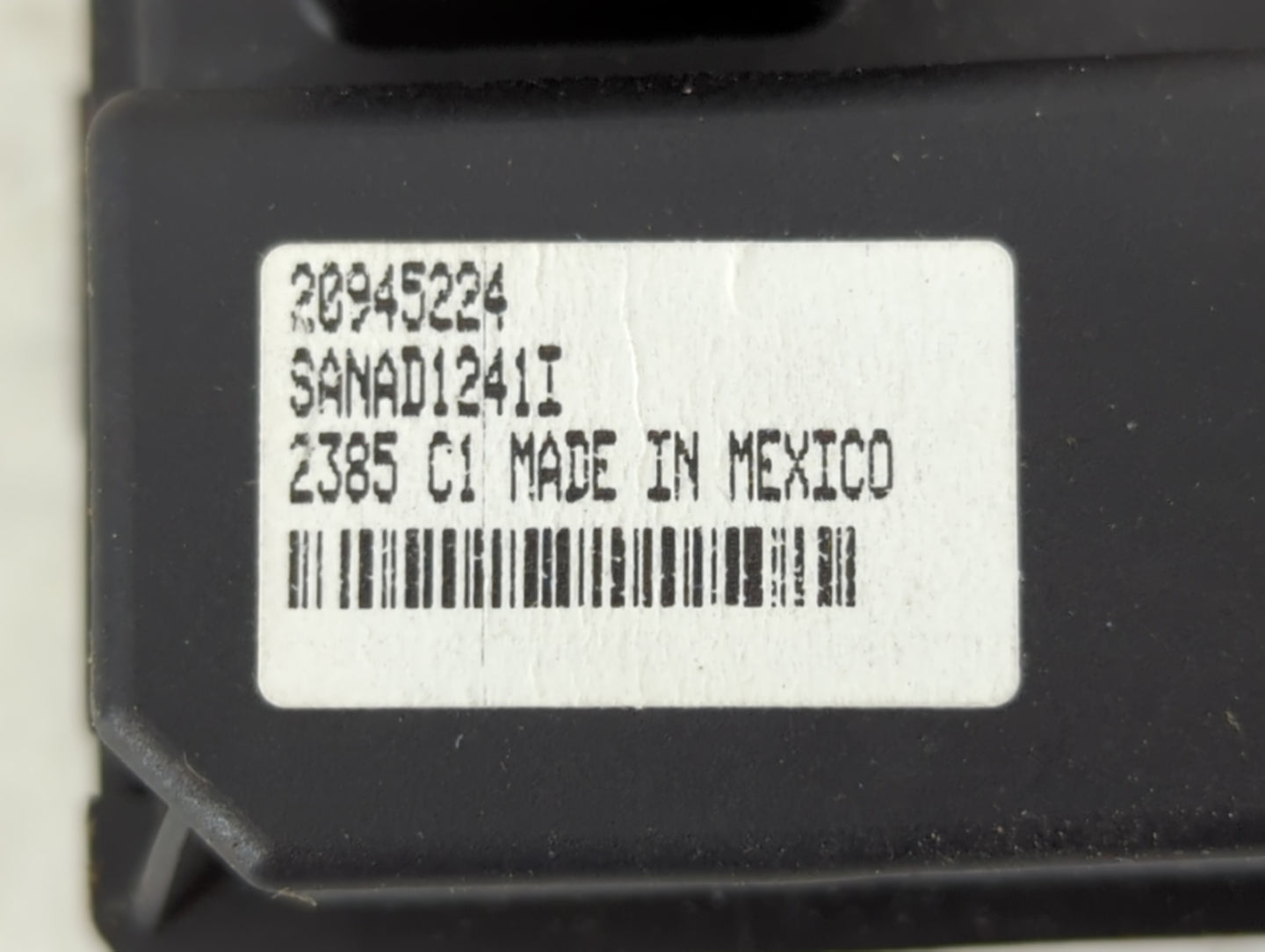 2010-2017 Gmc Acadia Master Power Window Switch Replacement Driver Side Left P/N:20945224 Fits OEM Used Auto Parts - Oemused