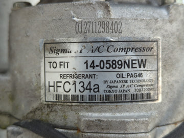 2010-2016 Gmc Savana 2500 Air Conditioning A/c Ac Compressor Oem