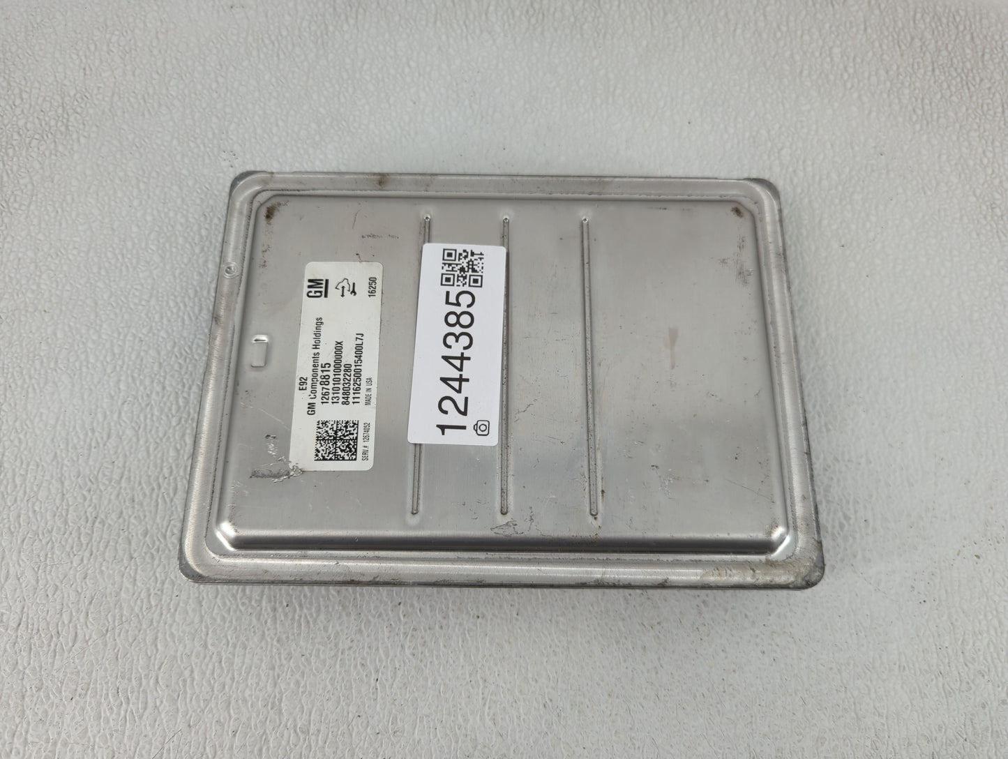 2016 Gmc Sierra 1500 PCM Engine Control Computer ECU ECM PCU OEM P/N:12678815 Fits OEM Used Auto Parts - Oemusedautoparts1.c