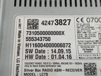 2016 Gmc Sierra 1500 Radio AM FM Cd Player Receiver Replacement P/N:42473827 Fits OEM Used Auto Parts - Oemusedautoparts1.co