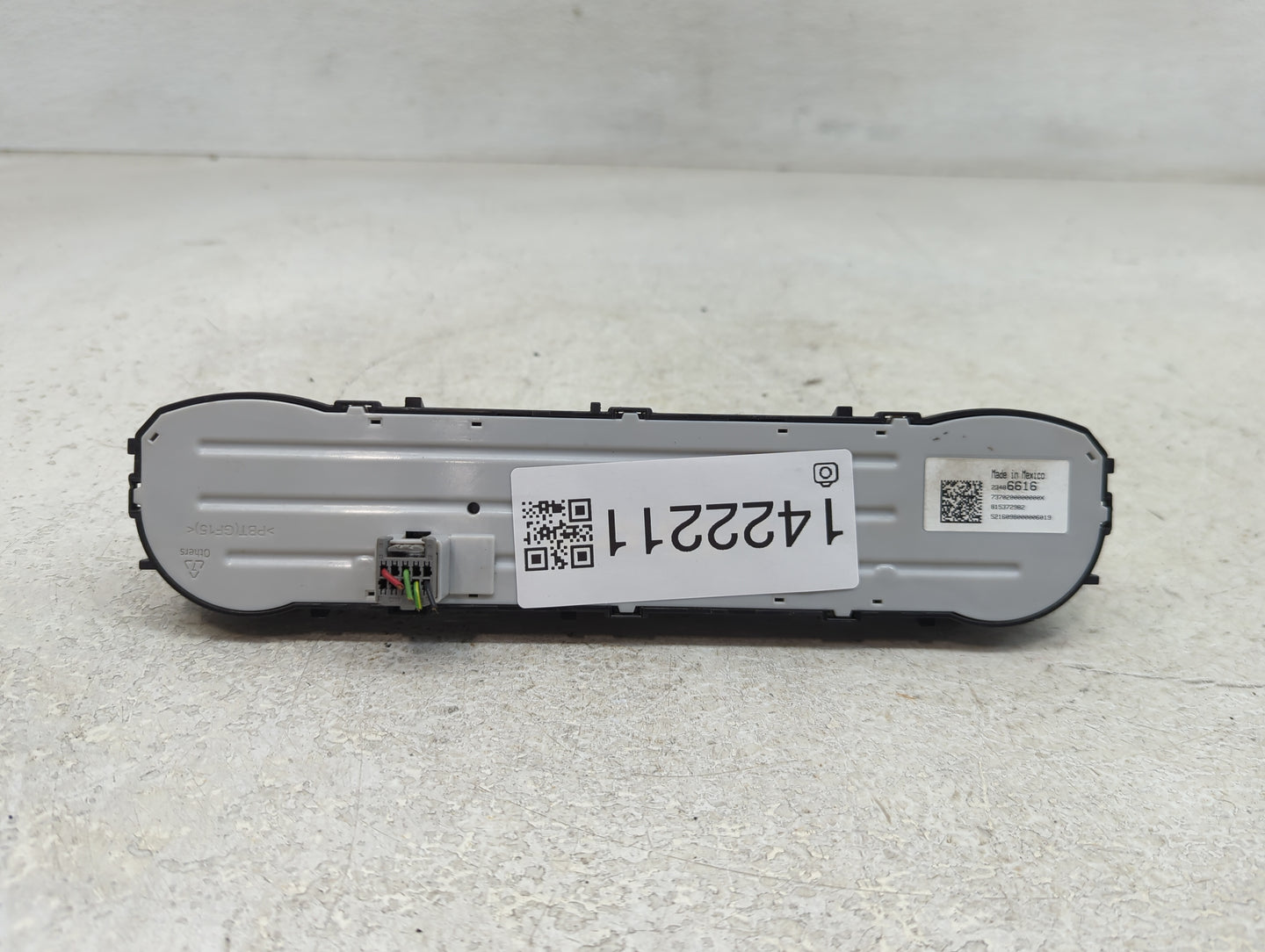 2014-2016 Gmc Sierra 1500 Climate Control Module Temperature AC/Heater Replacement P/N:815372982 23486616 Fits Fits 2014 201