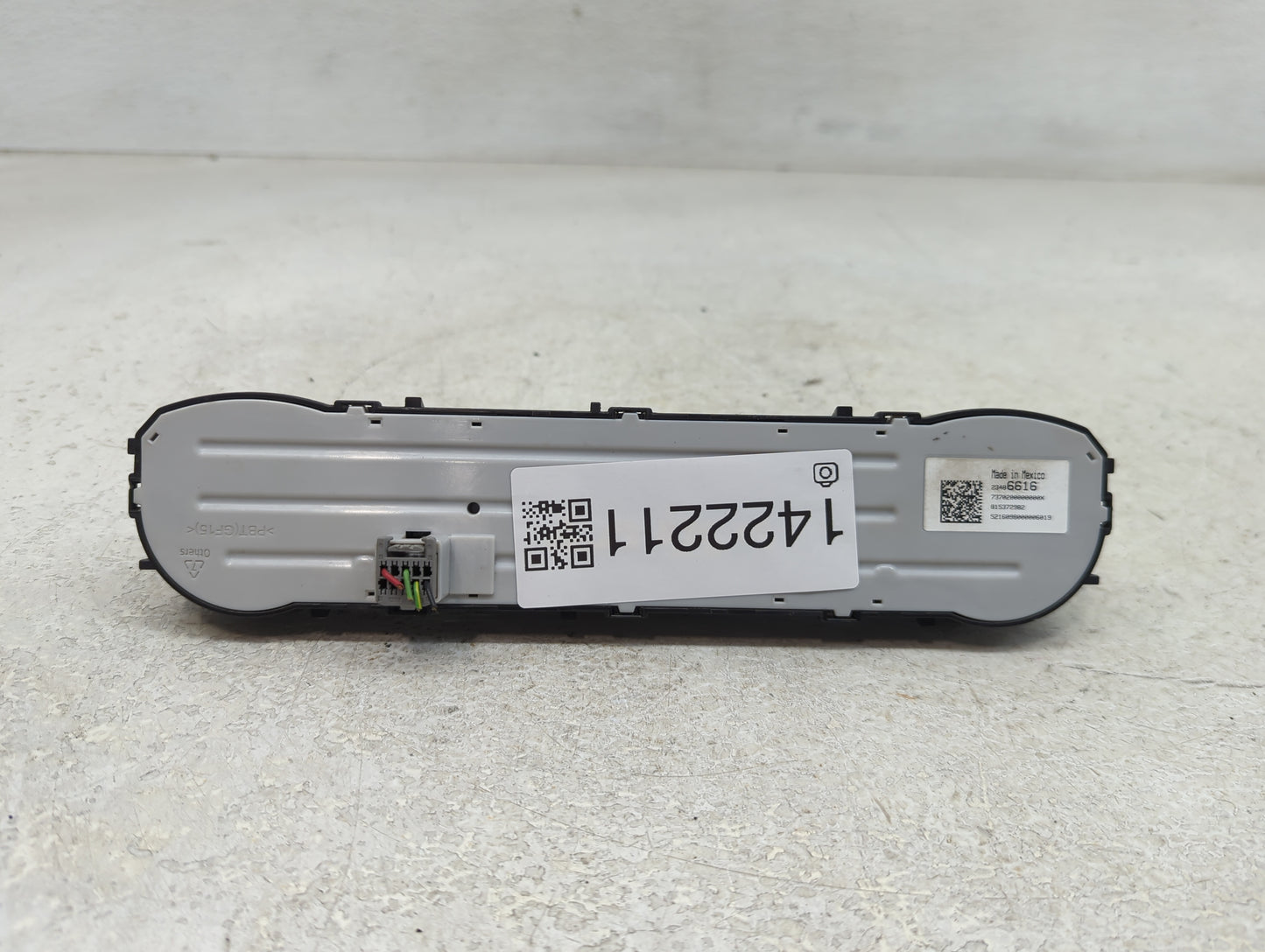 2014-2016 Gmc Sierra 1500 Climate Control Module Temperature AC/Heater Replacement P/N:815372982 23486616 Fits Fits 2014 201