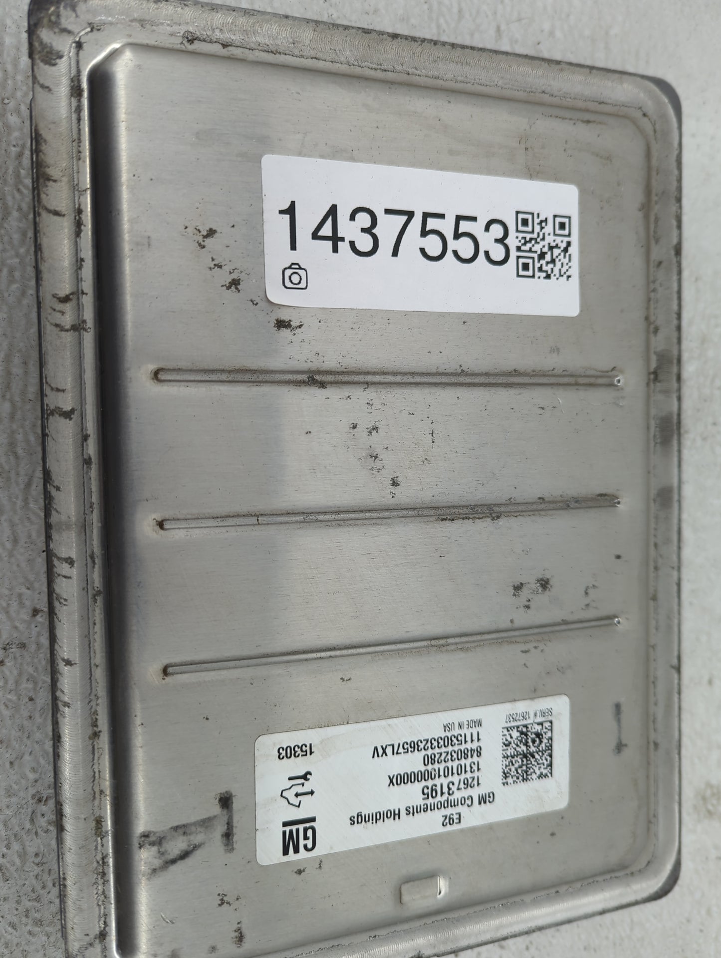 2016-2018 Gmc Sierra 1500 PCM Engine Control Computer ECU ECM PCU OEM P/N:12673195 131010100000X Fits Fits 2016 2017 2018 OE