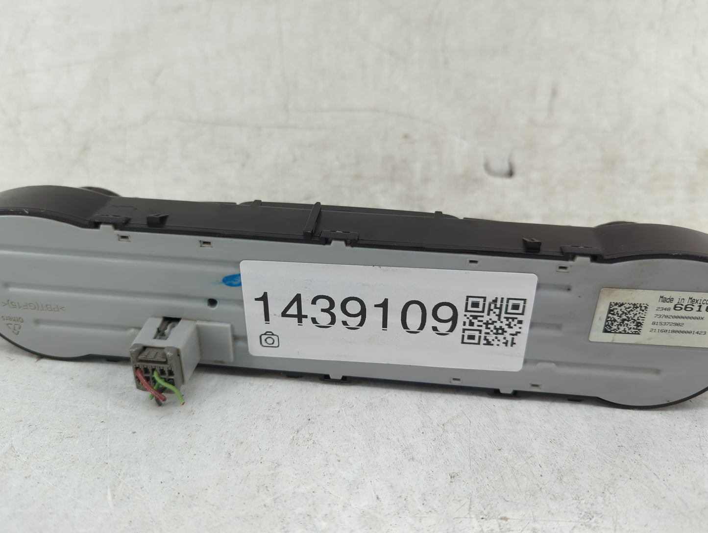 2014-2016 Gmc Sierra 1500 Climate Control Module Temperature AC/Heater Replacement P/N:23486616 815372982 Fits Fits 2014 201