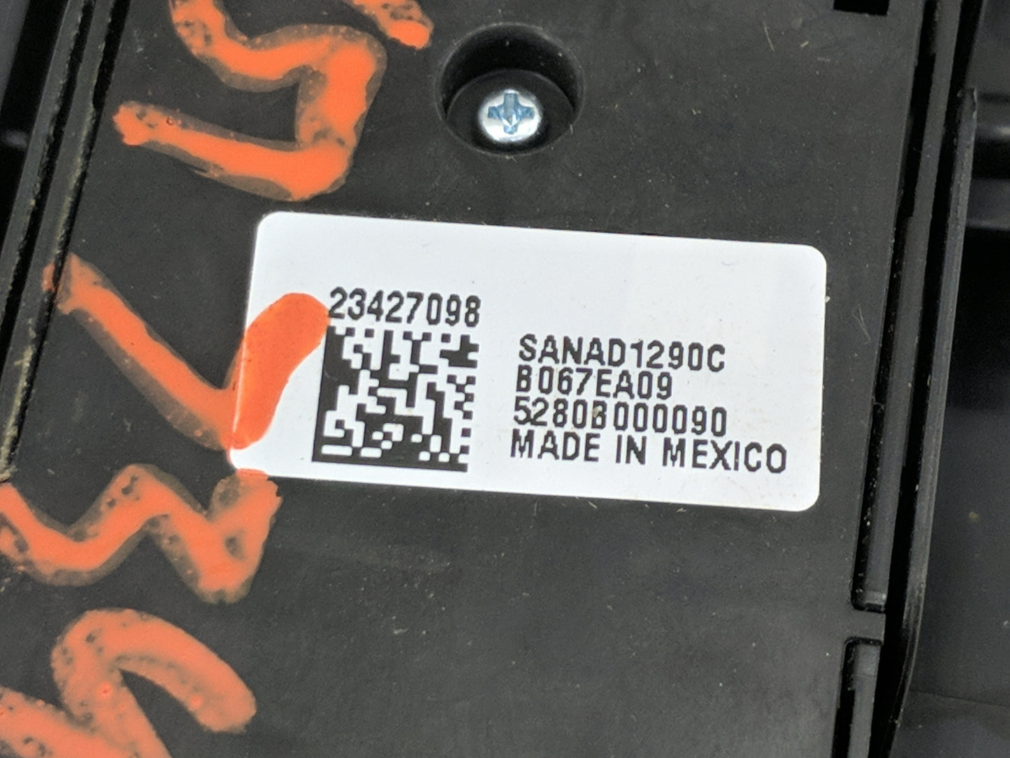 2014-2019 Gmc Sierra 1500 Master Power Window Switch Replacement Driver Side Left P/N:23427098 SANAD1290C Fits OEM Used Auto