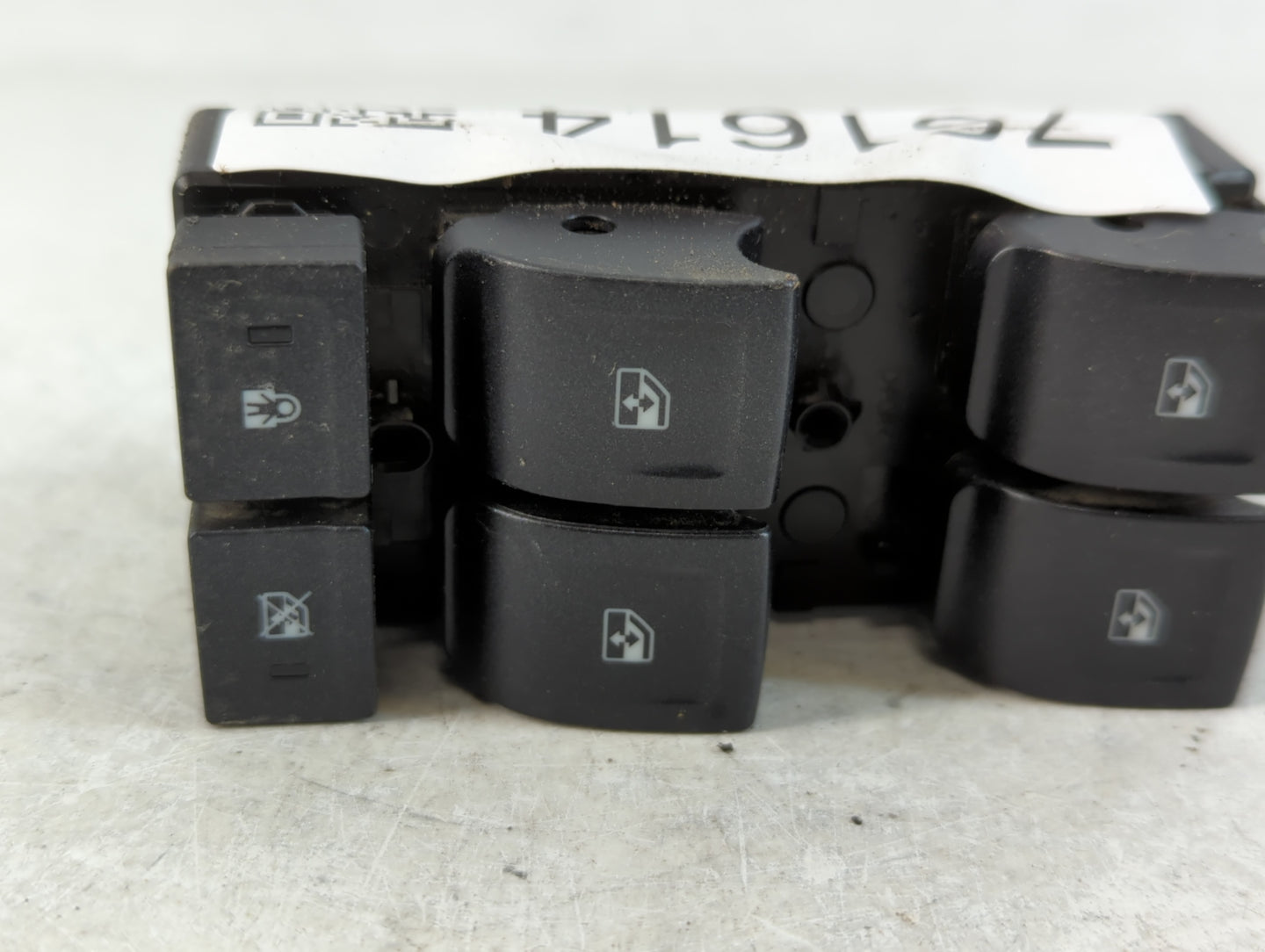 2014-2019 Gmc Sierra 1500 Master Power Window Switch Replacement Driver Side Left P/N:23427098 Fits OEM Used Auto Parts - Oe
