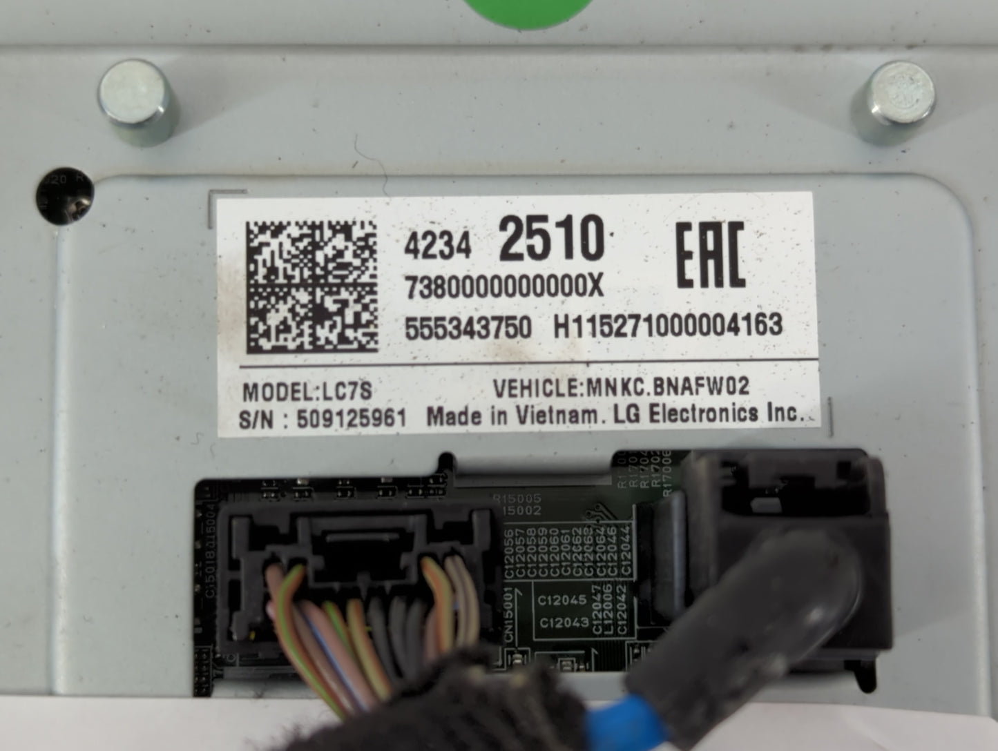 2016 Gmc Sierra 1500 Radio AM FM Cd Player Receiver Replacement P/N:42342510 42342516 Fits OEM Used Auto Parts - Oemusedauto