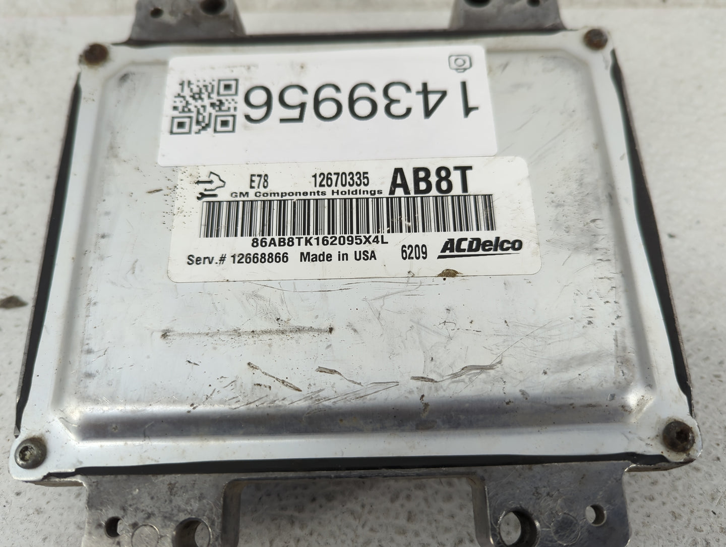 2012-2016 Gmc Sierra 3500 PCM Engine Control Computer ECU ECM PCU OEM P/N:12670335 12668866 Fits OEM Used Auto Parts - Oemus