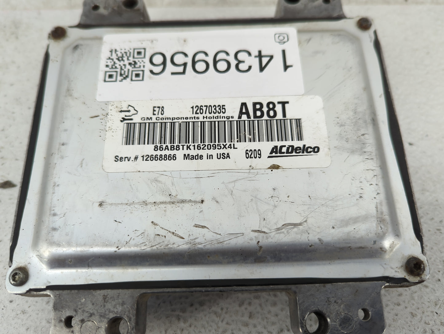 2012-2016 Gmc Sierra 3500 PCM Engine Control Computer ECU ECM PCU OEM P/N:12670335 12668866 Fits OEM Used Auto Parts - Oemus