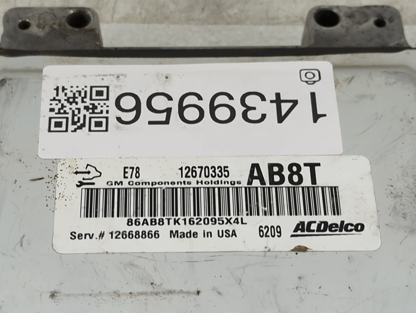 2012-2016 Gmc Sierra 3500 PCM Engine Control Computer ECU ECM PCU OEM P/N:12670335 12668866 Fits OEM Used Auto Parts - Oemus