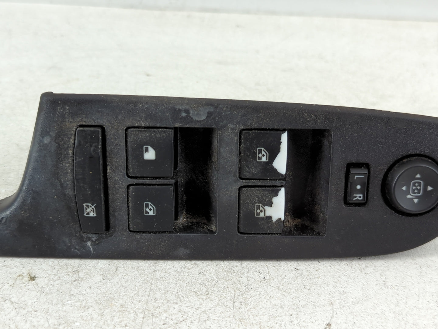 2010-2017 Gmc Terrain Master Power Window Switch Replacement Driver Side Left P/N:20917598 Fits OEM Used Auto Parts - Oemuse