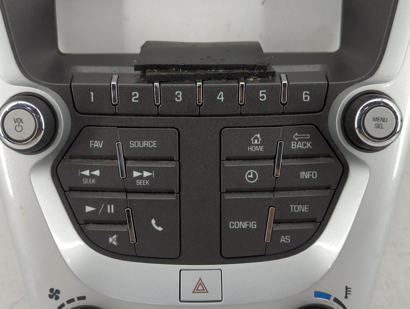 2016 Gmc Terrain Radio AM FM Cd Player Receiver Replacement P/N:23334979 Fits OEM Used Auto Parts - Oemusedautoparts1.com
