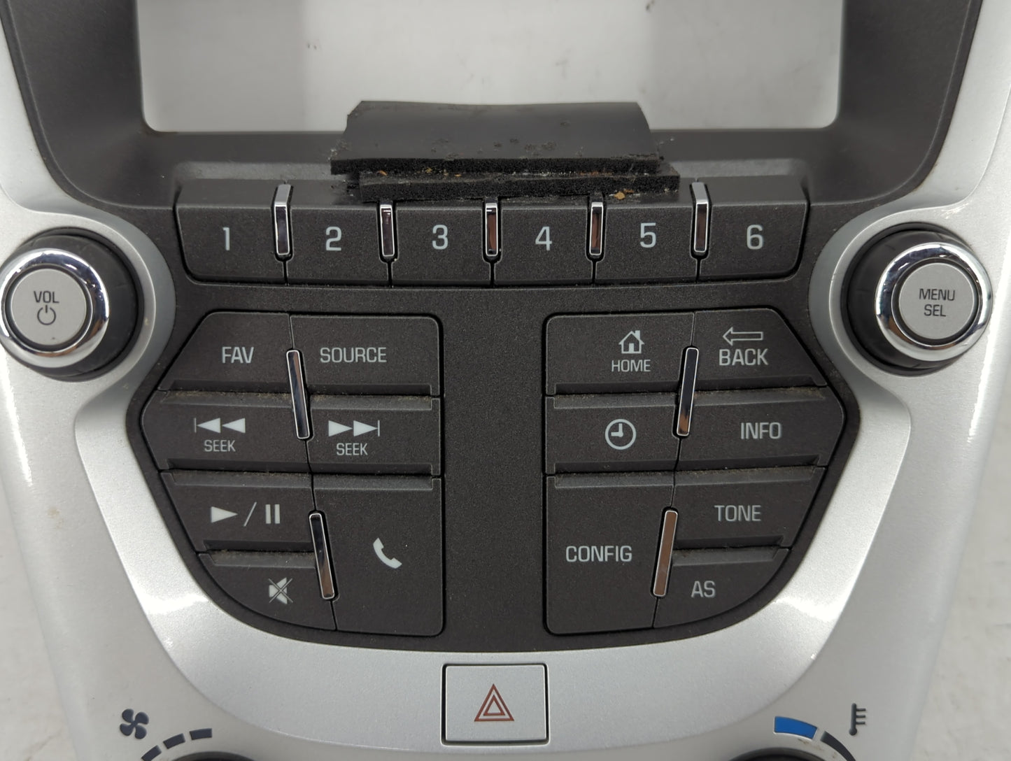 2016 Gmc Terrain Radio AM FM Cd Player Receiver Replacement P/N:23334979 Fits OEM Used Auto Parts - Oemusedautoparts1.com