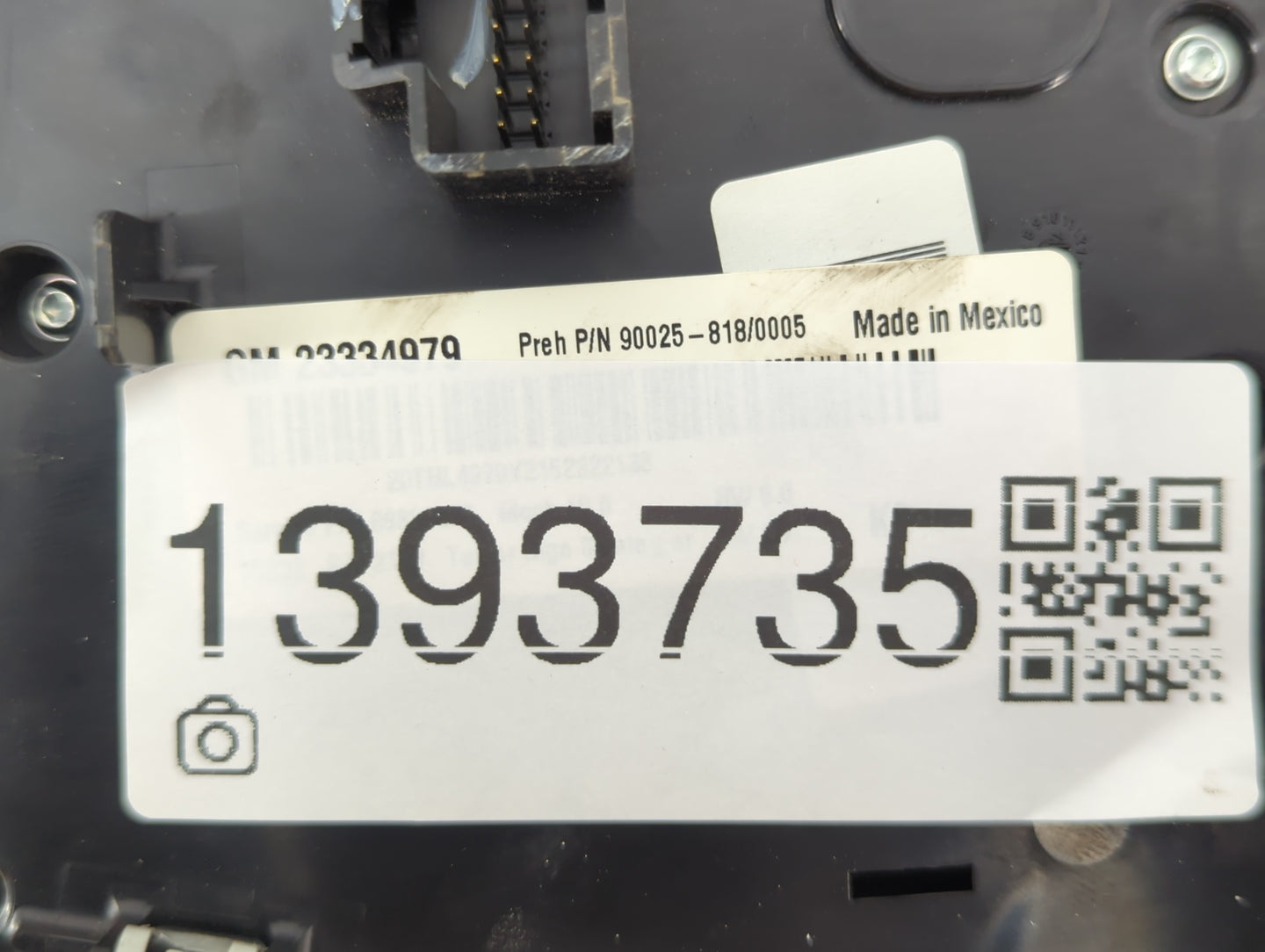 2016 Gmc Terrain Radio AM FM Cd Player Receiver Replacement P/N:23334979 Fits OEM Used Auto Parts - Oemusedautoparts1.com
