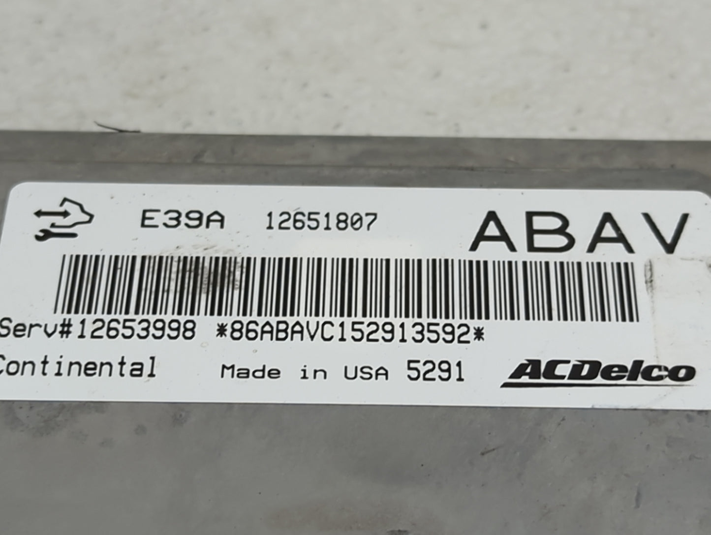 2013-2016 Gmc Terrain PCM Engine Control Computer ECU ECM PCU OEM P/N:12651807 12653998 Fits Fits 2013 2014 2015 2016 OEM Us