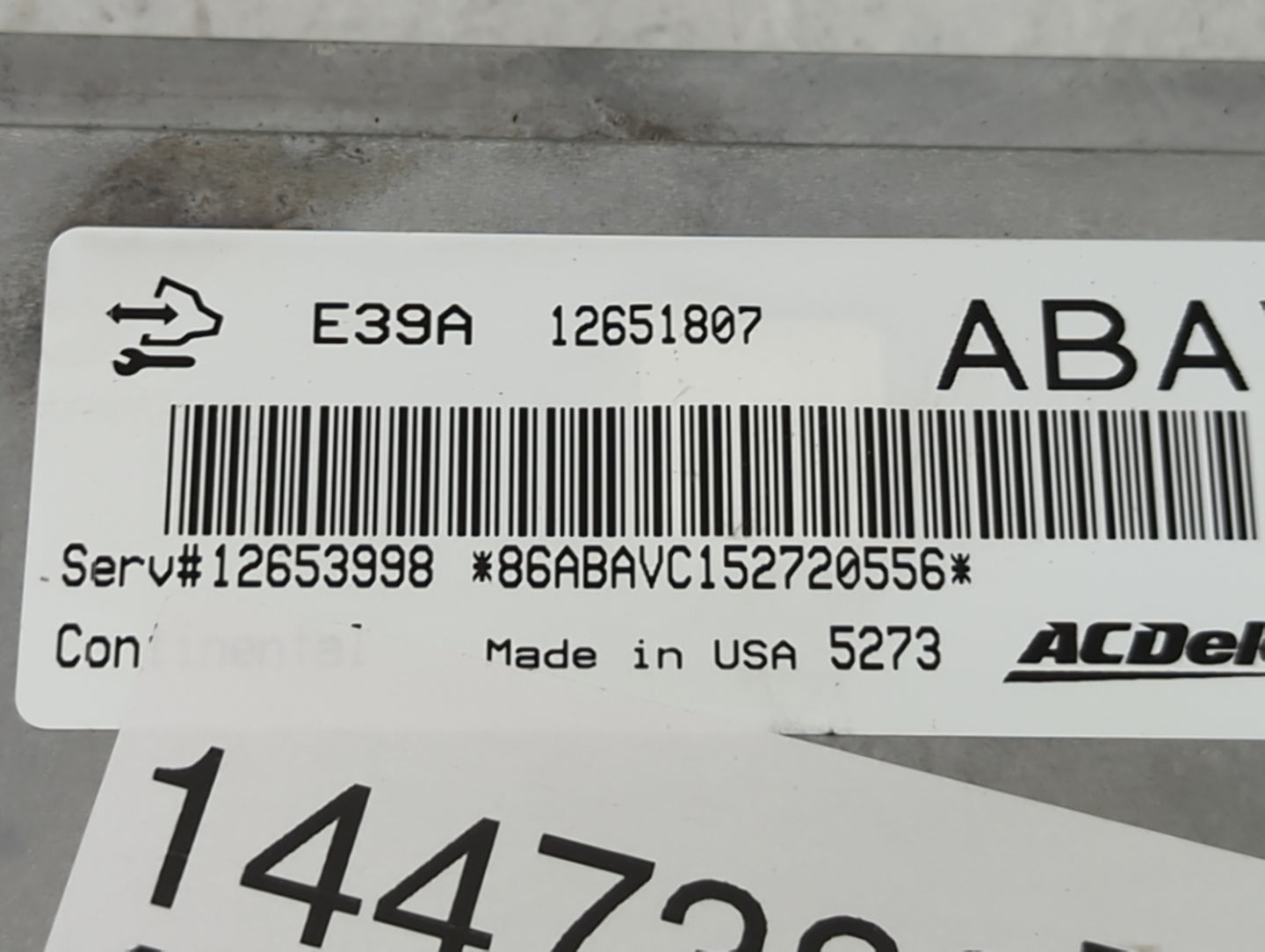2013-2016 Gmc Terrain PCM Engine Control Computer ECU ECM PCU OEM P/N:12651807 12653998 Fits Fits 2013 2014 2015 2016 OEM Us