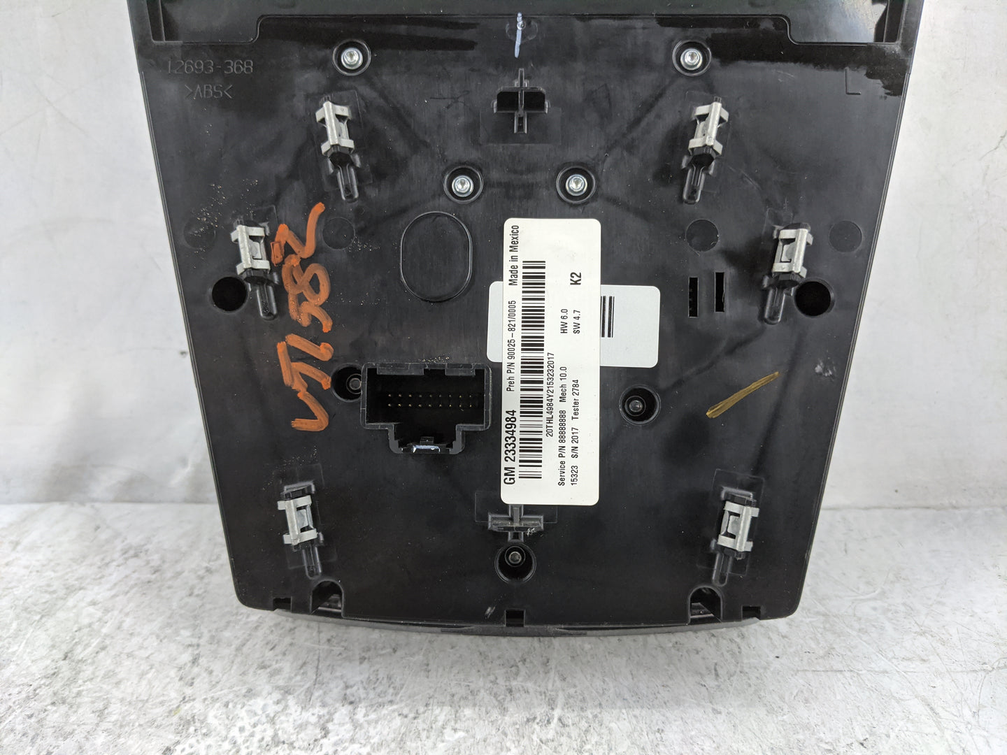 2016 Gmc Terrain Climate Control Module Temperature AC/Heater Replacement P/N:23334984 90025-821/0005, 88888888 Fits OEM Use