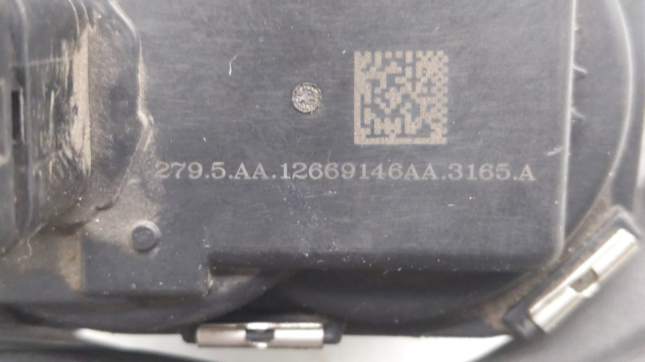 2016-2017 Gmc Terrain Throttle Body P/N:12669146AA 12670834AA Fits Fits 2016 2017 OEM Used Auto Parts - Oemusedautoparts1.co