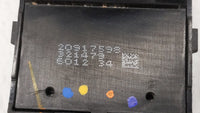 2010-2017 Gmc Terrain Master Power Window Switch Replacement Driver Side Left P/N:20846189 25946838 Fits OEM Used Auto Parts